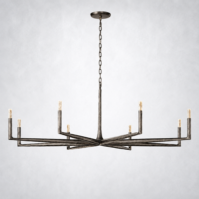 Brilliance Round Chandelier 72”