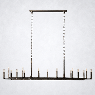 Brilliance Linear Chandelier 96”