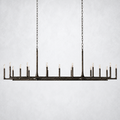 Brilliance Linear Chandelier 96”