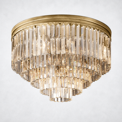 1920 Avelora Round Flushmount  32"