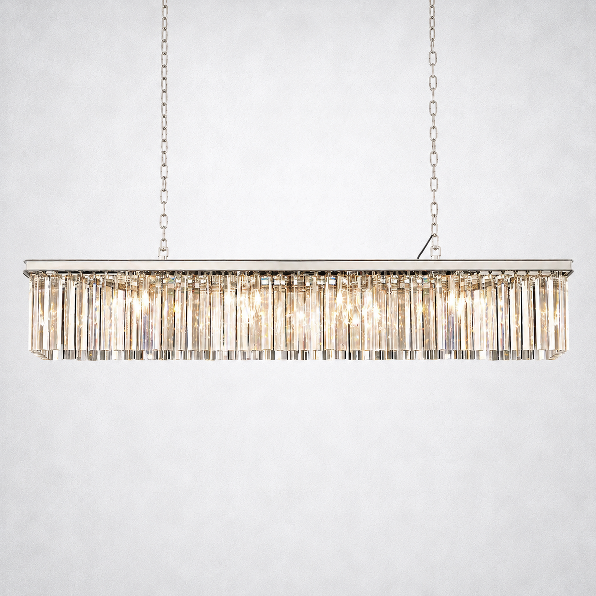 1920 Avelora Single Rectangular Chandelier