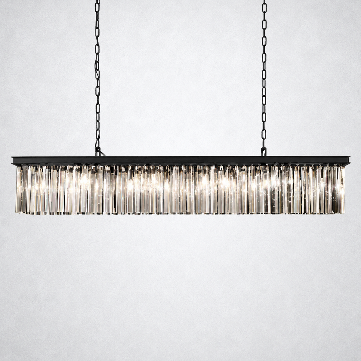 1920 Avelora Single Rectangular Chandelier