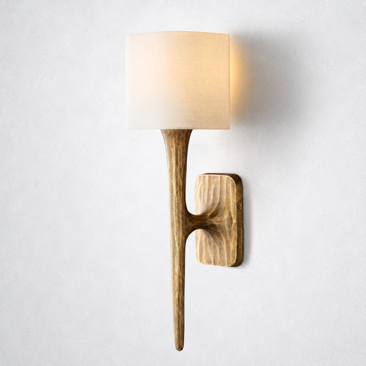 Brilliance Forged Shaded Wall Sconce