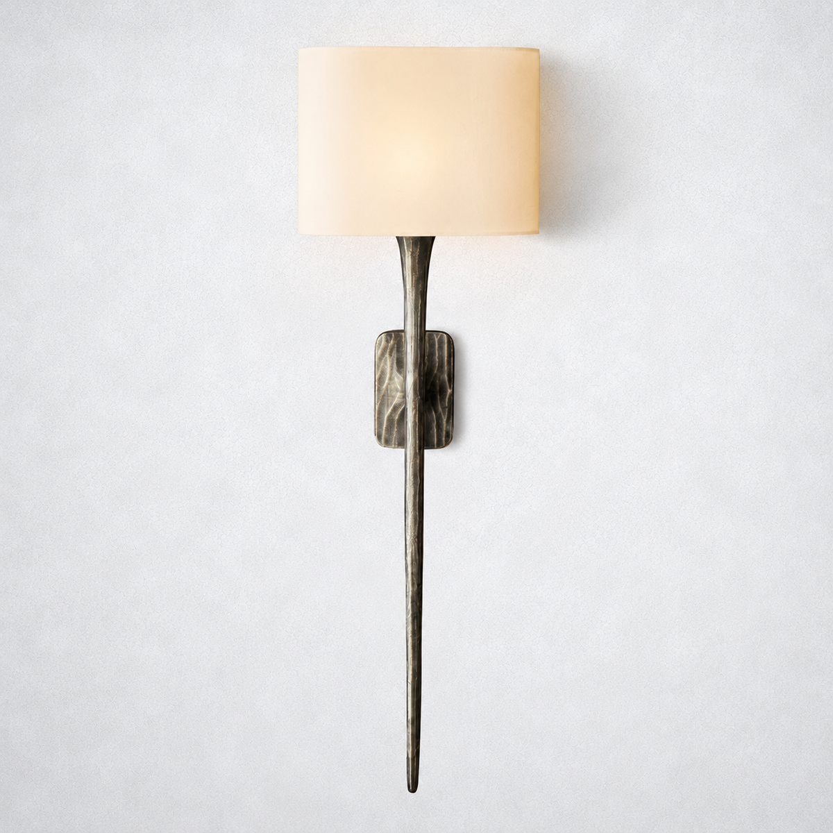 Brilliance Forged Grand  Shaded Wall Sconce