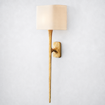 Brilliance Forged Grand  Shaded Wall Sconce