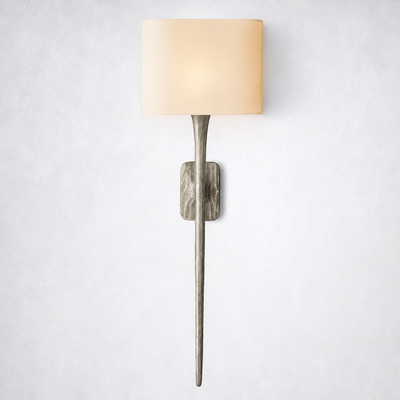 Brilliance Forged Grand  Shaded Wall Sconce