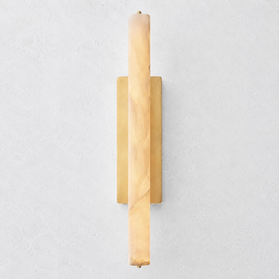 Sterling Alabaster Single Sconce