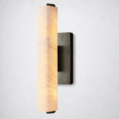 Sterling Alabaster Single Sconce