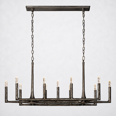 Brilliance Linear Chandelier 54”