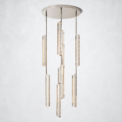 Sterling Round Chandelier 24"