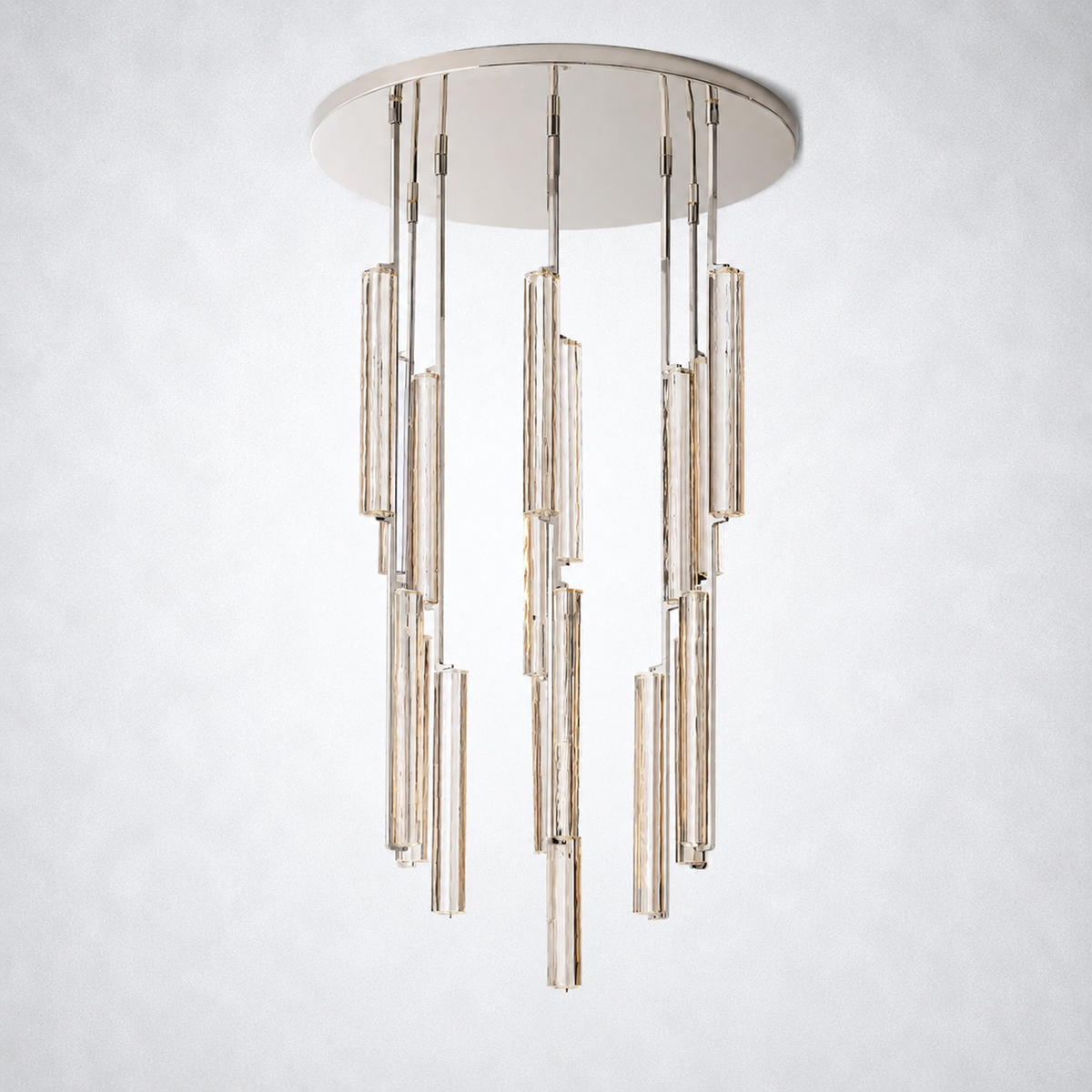 Sterling Round Chandelier 40"