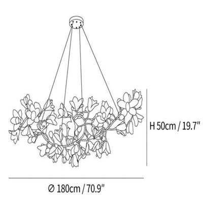 Aircular Blossom Chandelier
