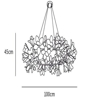 Aircular Blossom Chandelier