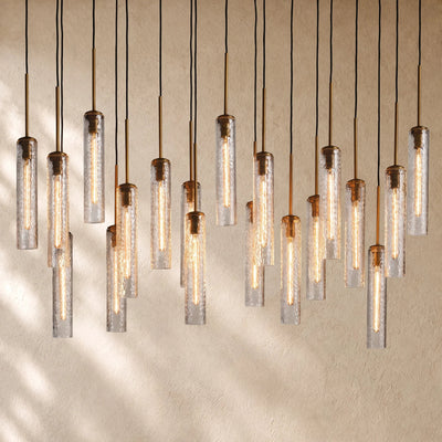 Collane Linear Glass Chandelier