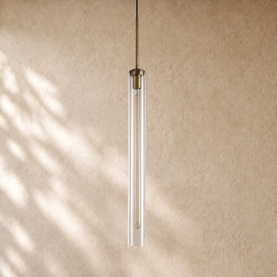 Collane Hammered Glass Pendant