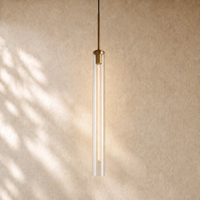 Collane Hammered Glass Pendant