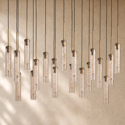 Collane Linear Glass Chandelier