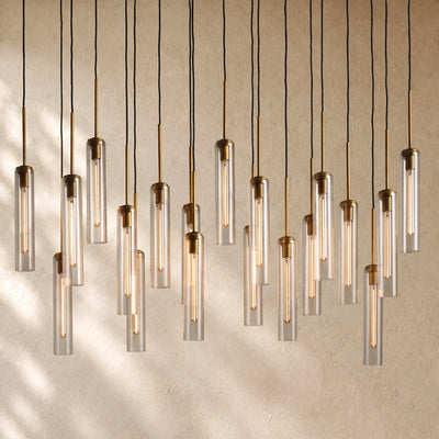 Collane Linear Glass Chandelier
