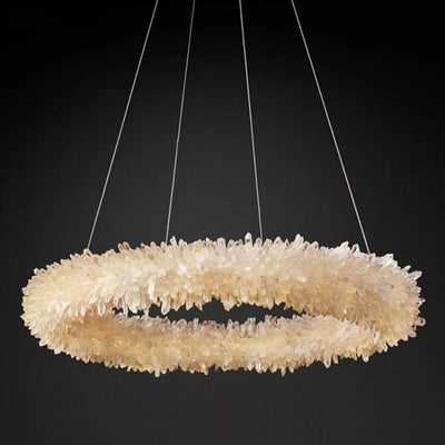Savoy Crystal Halo Chandelier