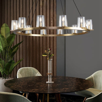 Puailace Round Chandelier