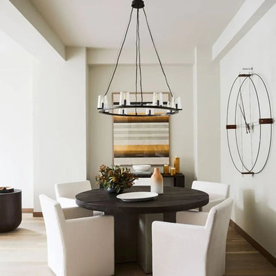 Puailace Round Chandelier
