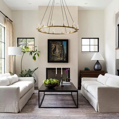 Puailace Round Chandelier