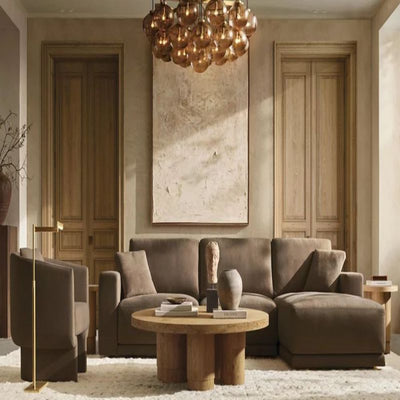 Babrette Clear Glass Round Chandelier