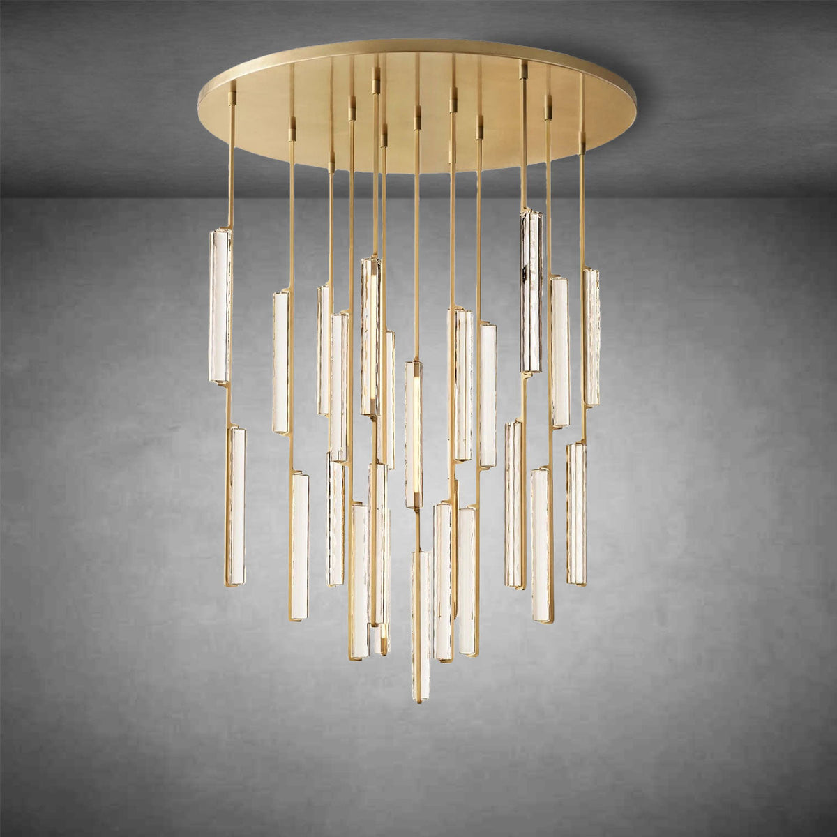 Audaben Crystal Round Chandelier 24", 40", 56"