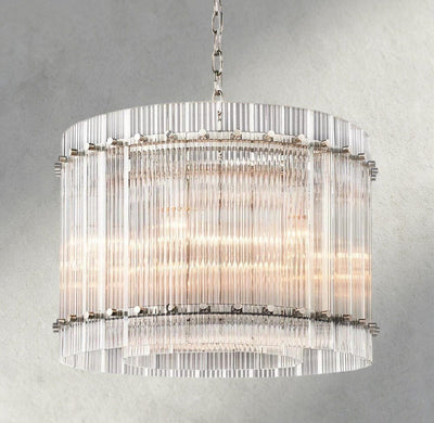 San Marca Glass Round Chandelier