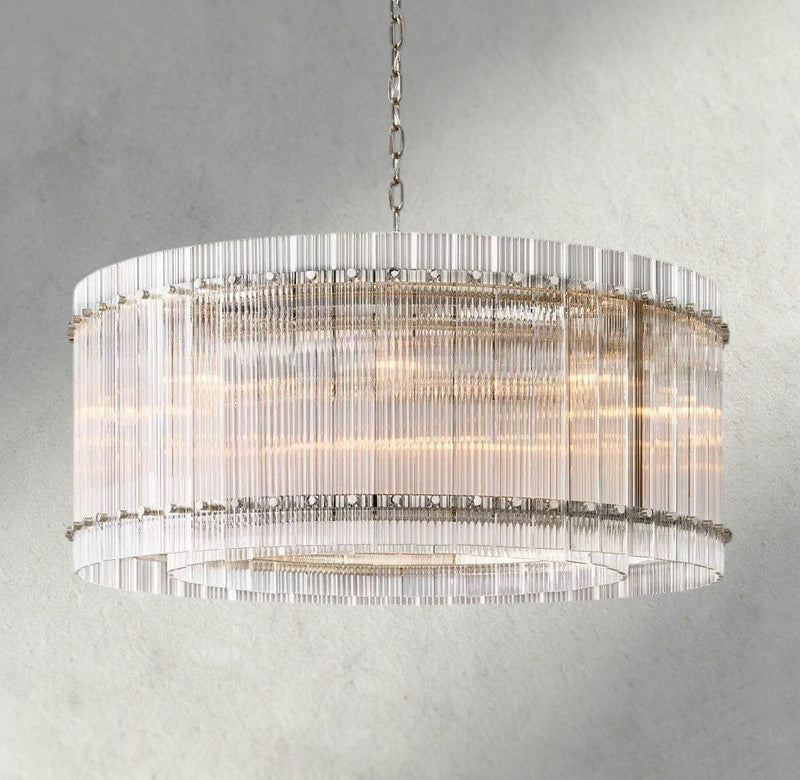 San Marca Glass Round Chandelier