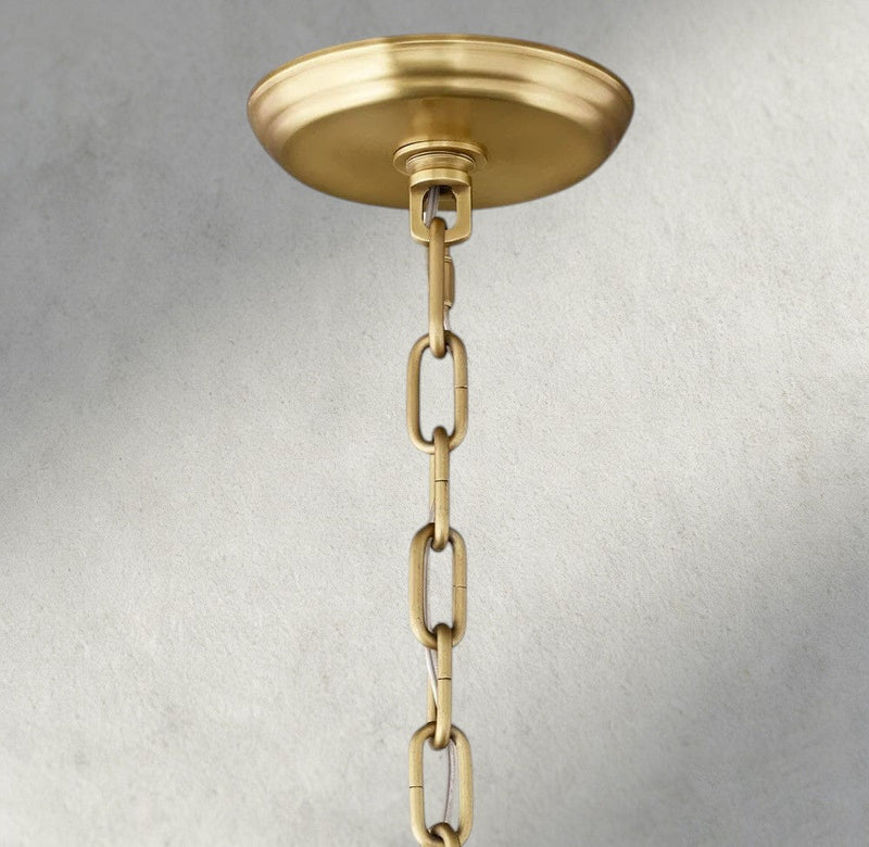 San Marca Glass Round Chandelier