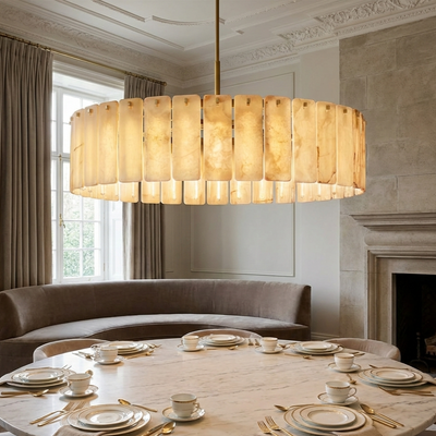 Calametta Onyx Round Chandelier