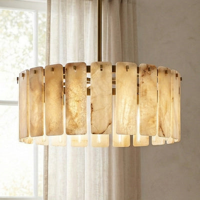 Calametta Onyx Round Chandelier