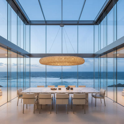 Halo Round Led Chandelier