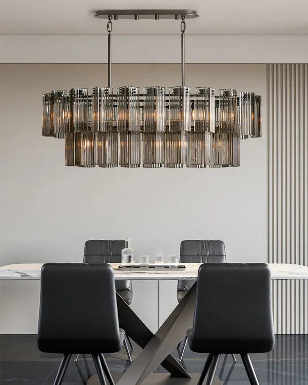 Delsie Oval Chandelier 51''63''72''