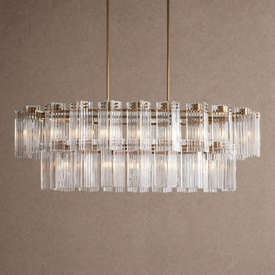Delsie Oval Chandelier 51''63''72''