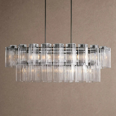 Delsie Oval Chandelier 51''63''72''