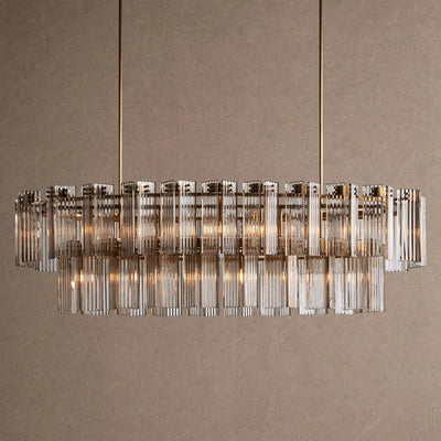 Delsie Oval Chandelier 51''63''72''