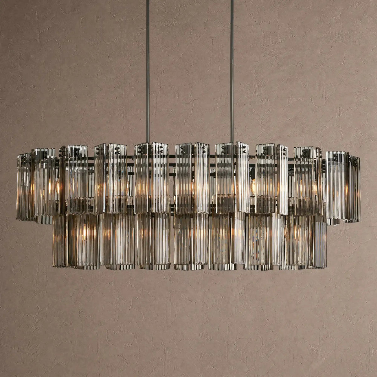 Delsie Oval Chandelier 51''63''72''