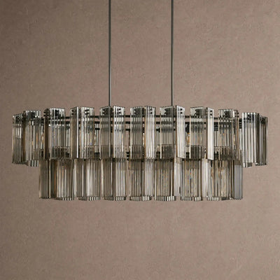 Delsie Oval Chandelier 51''63''72''