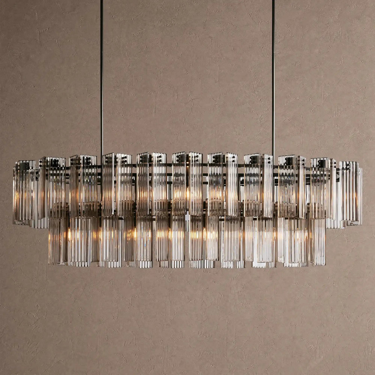 Delsie Oval Chandelier 51''63''72''