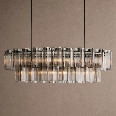 Delsie Oval Chandelier 51''63''72''