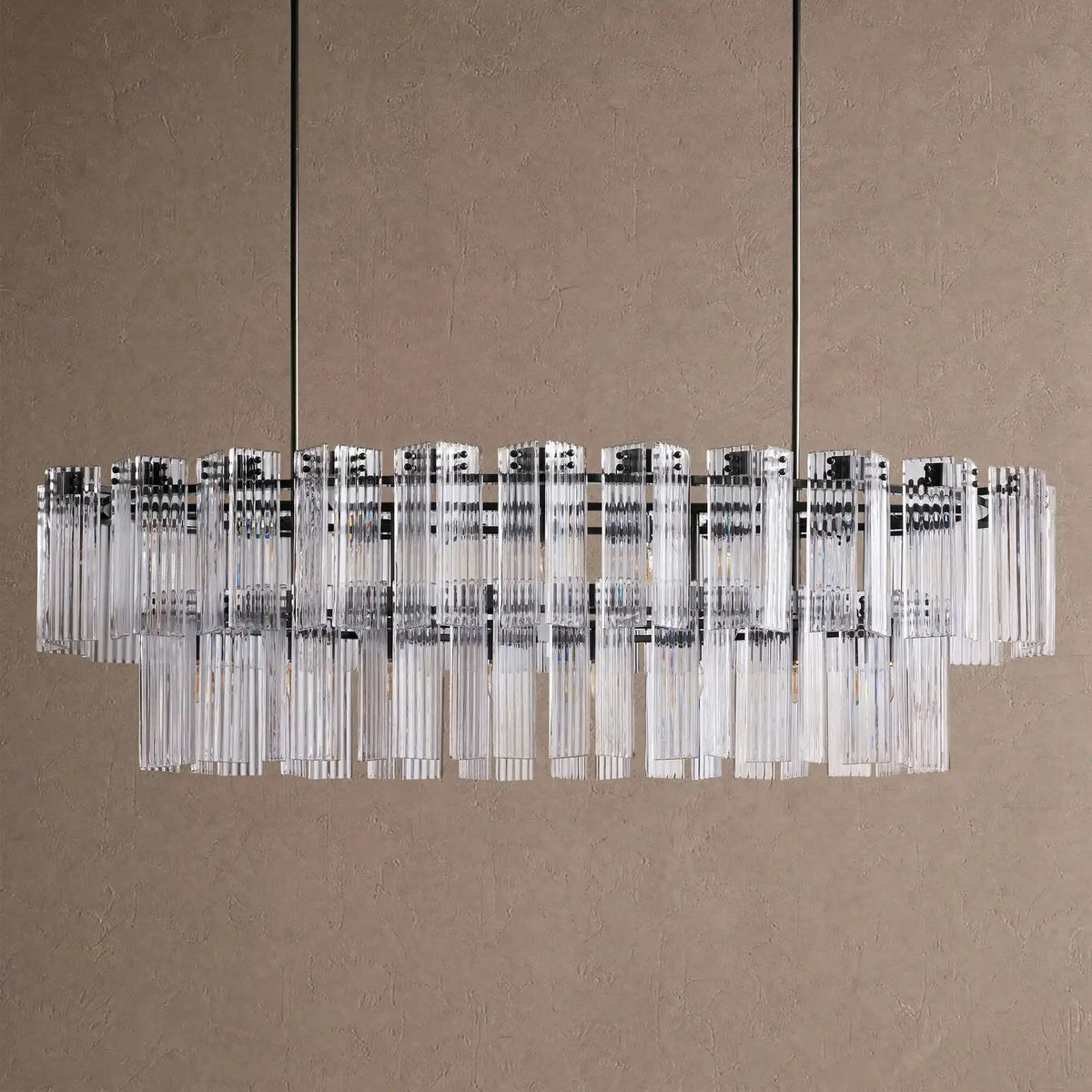 Delsie Oval Chandelier 51''63''72''