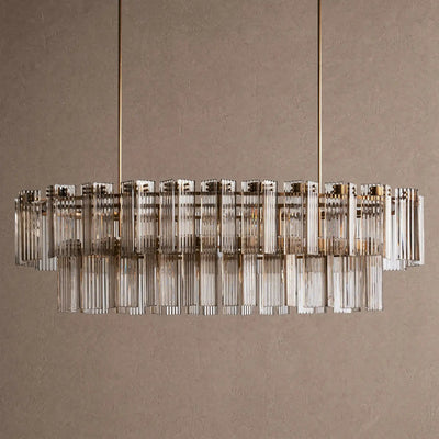 Delsie Oval Chandelier 51''63''72''