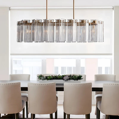Delsie Oval Chandelier 51''63''72''