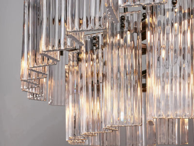 Ashford Oval Chandelier 51''63''72''