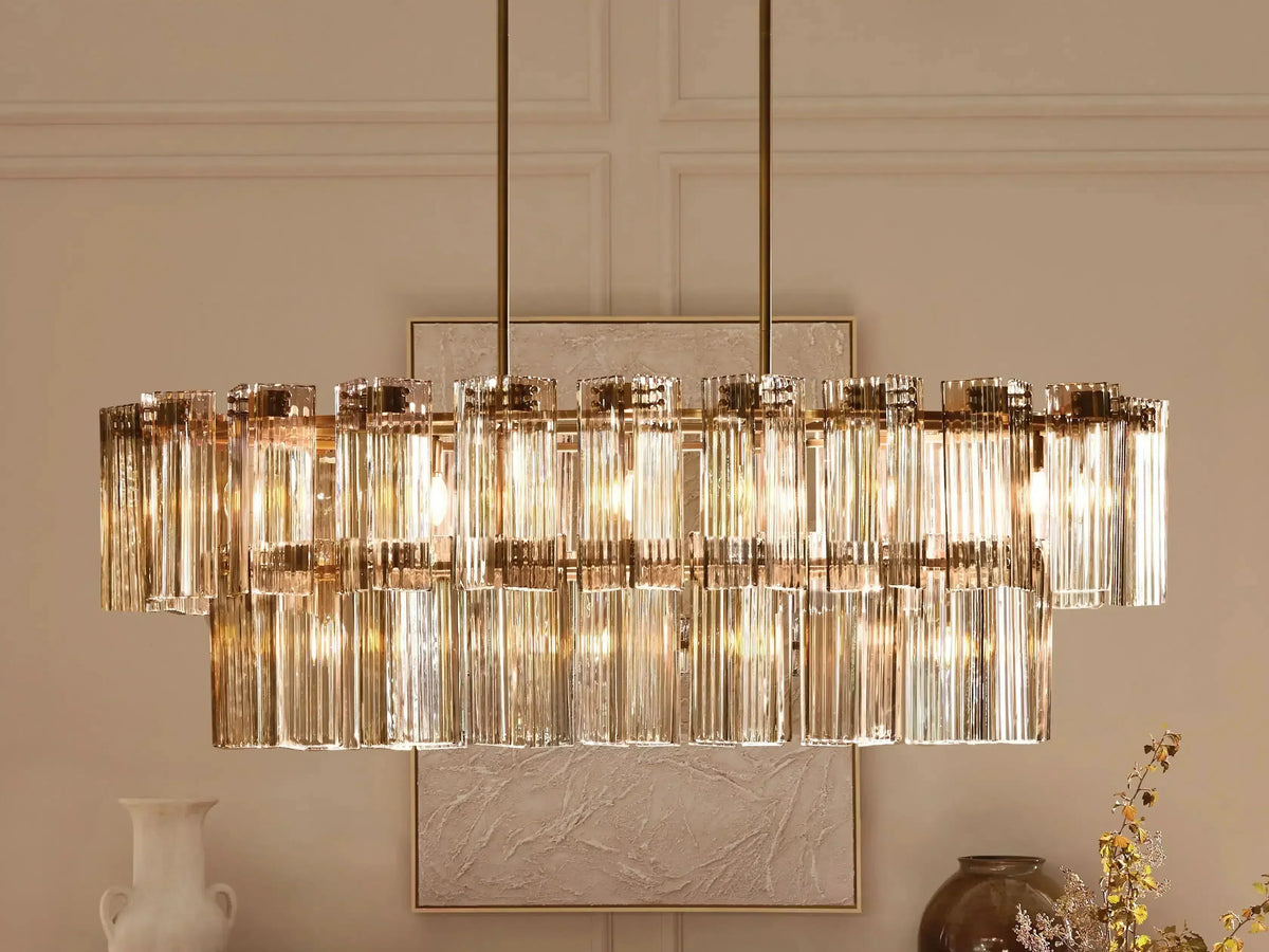 Ashford Oval Chandelier 51''63''72''