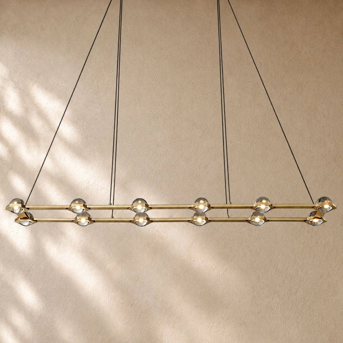 Ecletant Rectangular Chandelier