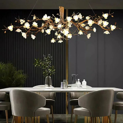 Refined Branch Brass Chandelier