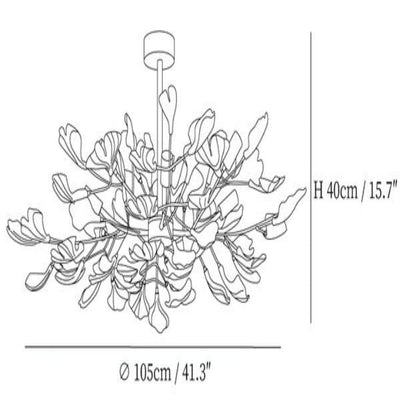 Tuscany Ceramic Luxury Chandelier Style A